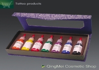 Tinta del tatuaje de Aqua Semi Permanent Makeup Pigment, diversa tinta del pigmento de la ceja de los colores