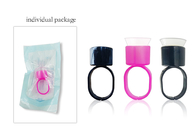 La tinta rosada del pigmento ahueca la máquina permanente del tatuaje del maquillaje de Ring Disposable With Sponge For