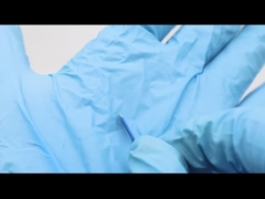 OEM Blue 0.2mm 18U Nano Microblading Agujas Ceja Maquillaje permanente Pins Hoja manual